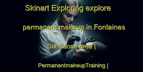 Skinart Exploring explore permanent makeup in Fontaines Sur Saone area | PermanentmakeupTraining | PermanentmakeupClasses | SkinartTraining-France